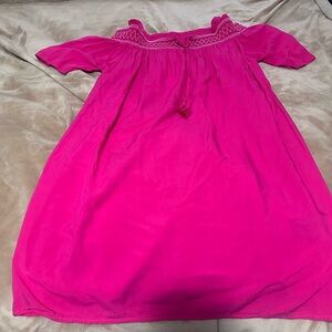 Caribbean Joe Deep Pink Rayon Dress XL